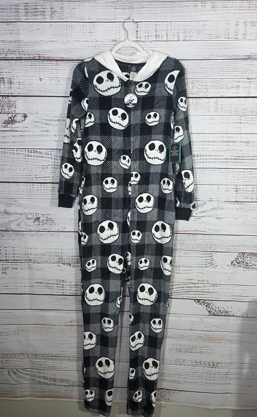 Disney Women's Nightmare Before Christmas Union Suit Onesie Jack Shelton Medium